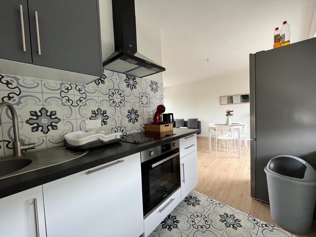 Lumineux Apt 1Br Type Loft Proche Centre Appartement Thionville Buitenkant foto